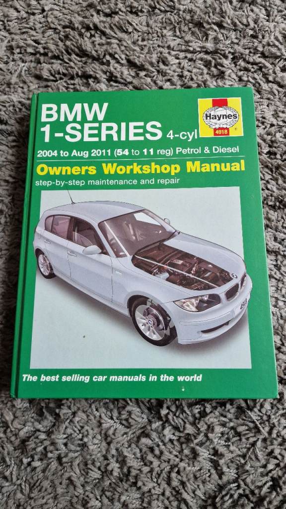 Bmw 1 series manual
