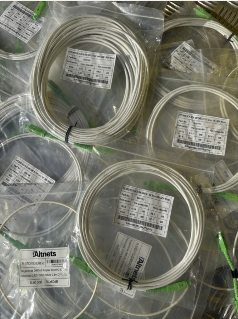 Fiber Optic Patch Cord Cable P/CORD SCA-SCA SC/APC connectors 