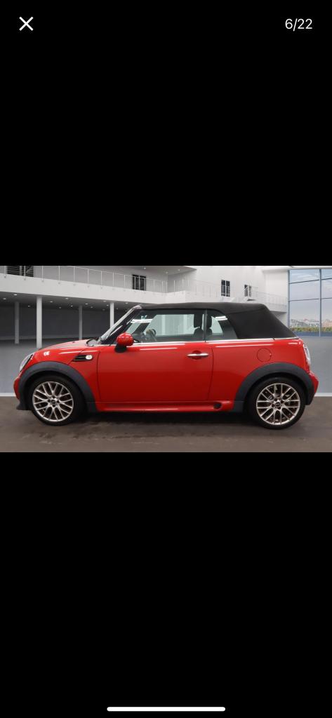 2013 MINI Convertible 1.6 Cooper 2dr CONVERTIBLE Petrol Manual