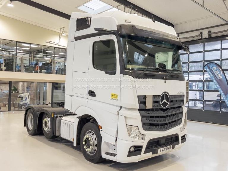 2021 (21) MERCEDES-BENZ ACTROS 2545 6X2 MIDLIFT BIGSPACE