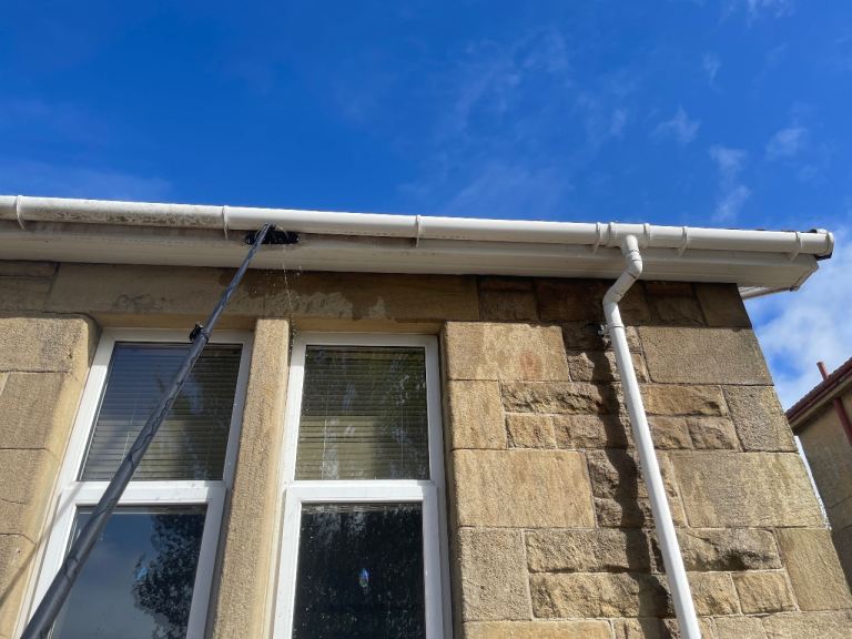 Fascia soffit cleaning , gutter cleaning, window cleaning upvc pvc