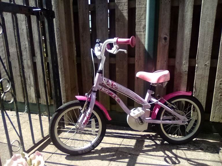 GIRL'S BIKE APOLLO WILD ROSE WITH 16" WHEELS 