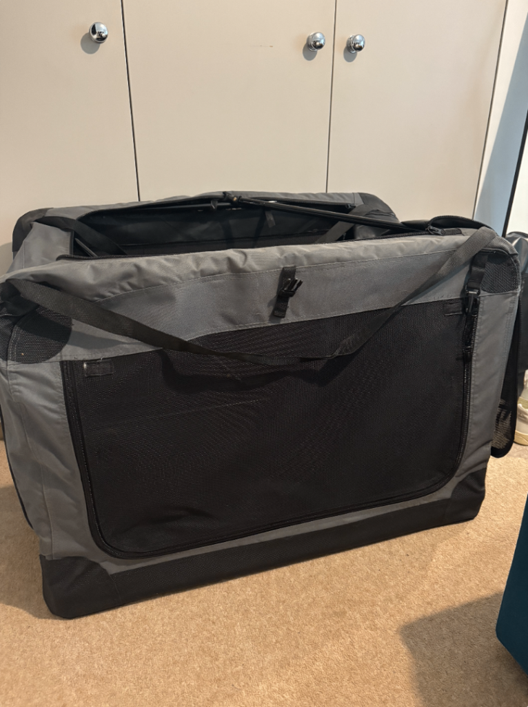 4-Doors Portable Soft-Sided Folding Travel Crate