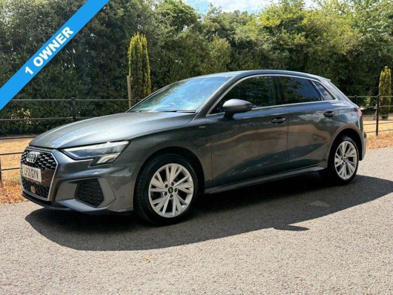 2021 21 AUDI A3 1.4 TFSIE 40 S LINE 204BHP SPORTBACK PETROL PLUG-IN HYBRID S TRO