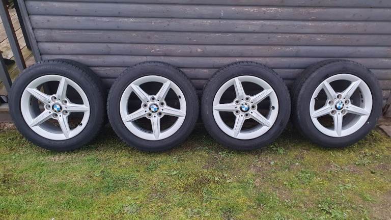 BMW 16" Alloys with Goodyear run flat tyres