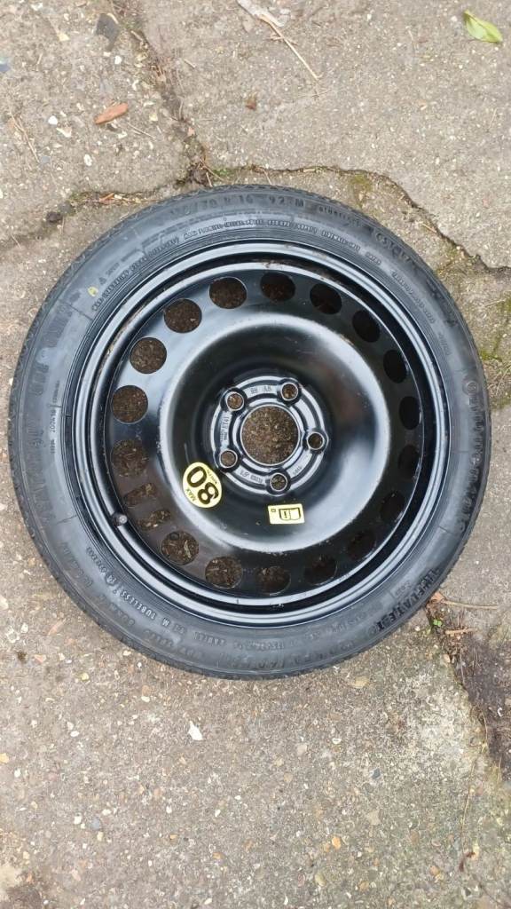115/70 R16 SAAB VAUXHALL ASTRA H MK5 VECTRA C 16 INCH SPACE SAVER SPARE WHEEL 2160132