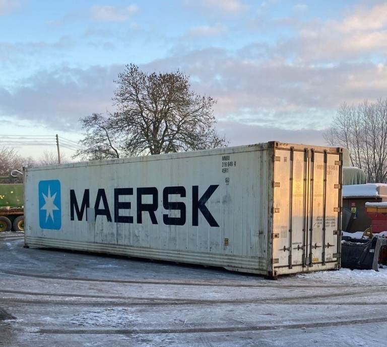 40ft High cube Insulated Shipping Container