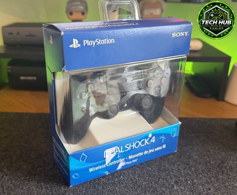 Genuine Sony PlayStation 4 DualShock 4 Wireless Controller – Jet Black