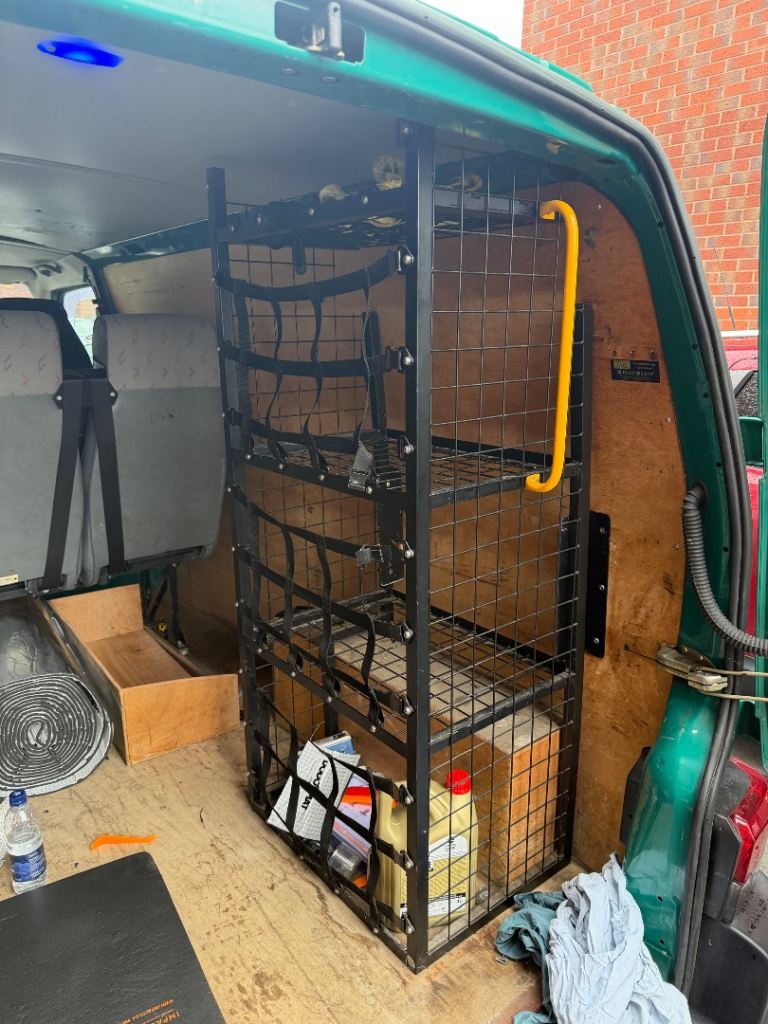 Van cargo storage 