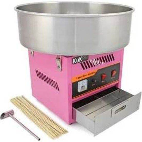 Candy Floss Machine with unlimited candy floss for hire in Edinburgh, West Lothian and Lanark area 