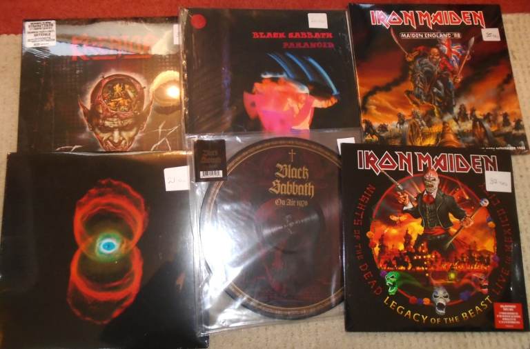 VINYL ALBUMS: MODERN REPRESSES: MOSTLY NEW ROCK/ INDIE POP. PRICES VARY