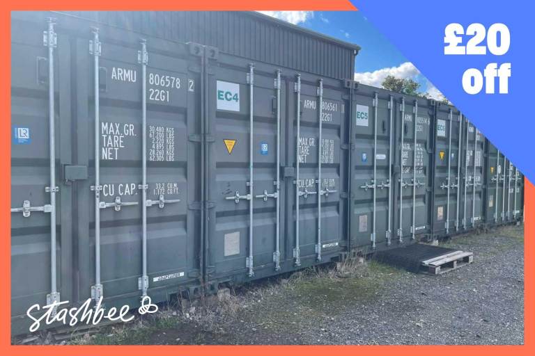 Storage space available to rent in Shipping Container in Potters Bar (EN6) - 160 Sq Ft