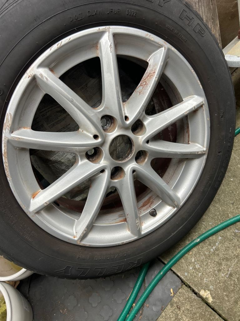Winter/spare BMW 16 inch wheels & tyres