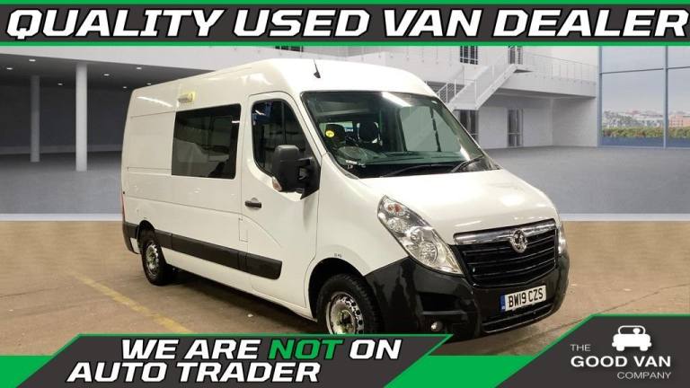 2019 Vauxhall Movano 2.3 CDTI H2 Van 130ps PANEL VAN DIESEL Manual