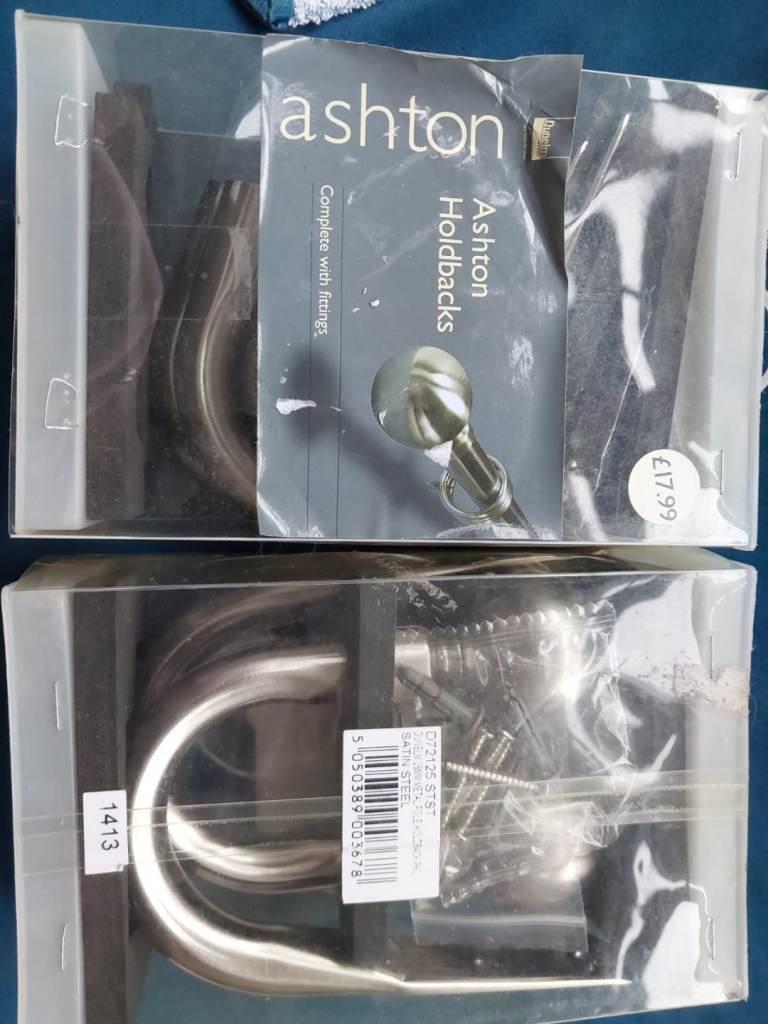 Dunelm Metal Curtain Holdbacks