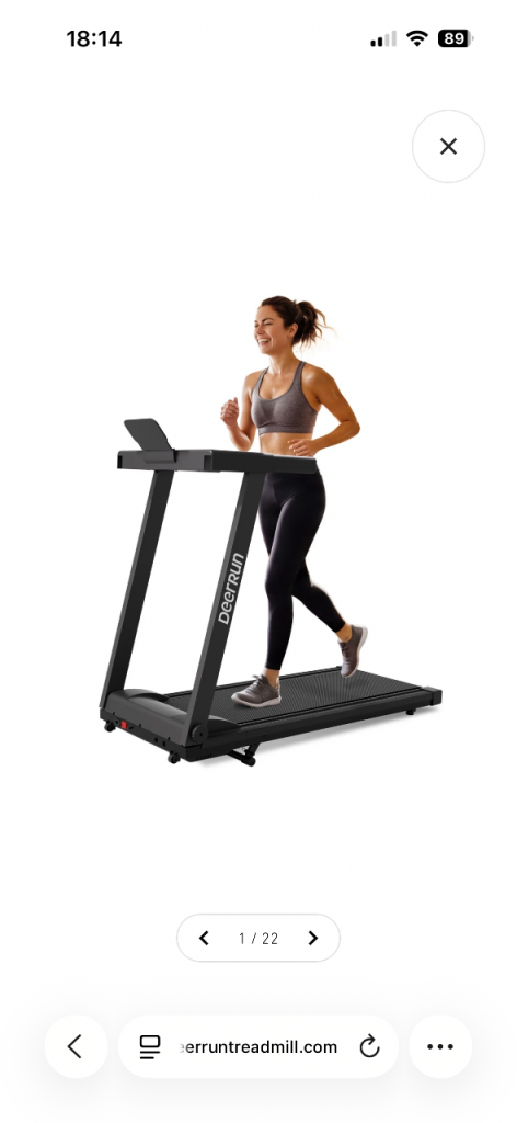 Free - treadmill unused