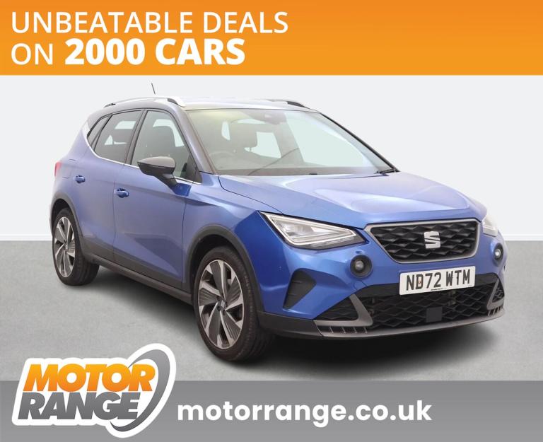 2023 SEAT Arona 1.0 TSI 110 FR Edition 5dr DSG Crossover/SUV PETROL Automatic