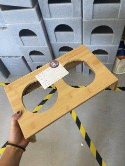 Cat/Dog Bowl Stand