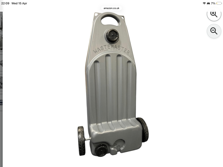 Aquaroll Economy wastemaster for caravan - brand new in box