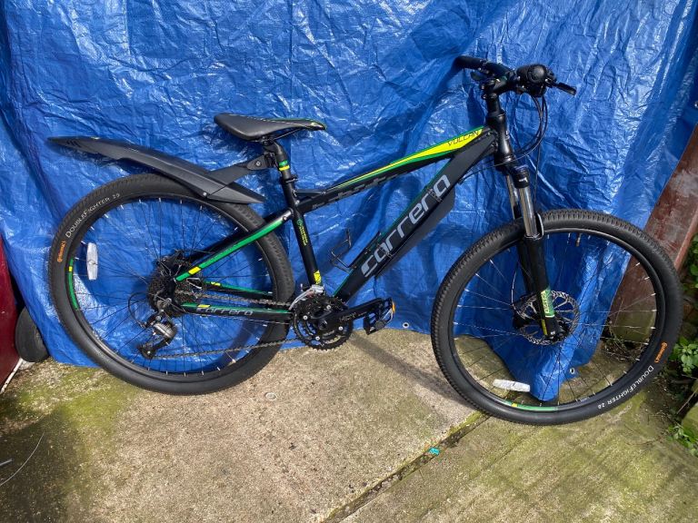 Carrera Vulcan Mountain Bike - Black/Green