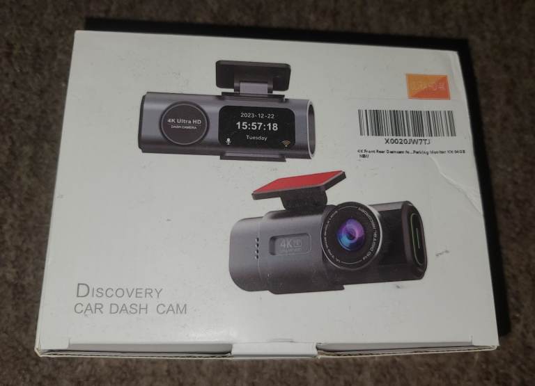 Discovery Car Dash Cam 4K New 