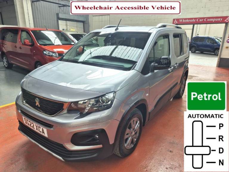 Peugeot Rifter WHEELCHAIR ACCESSIBLE 1.2 PureTech Allure Petrol