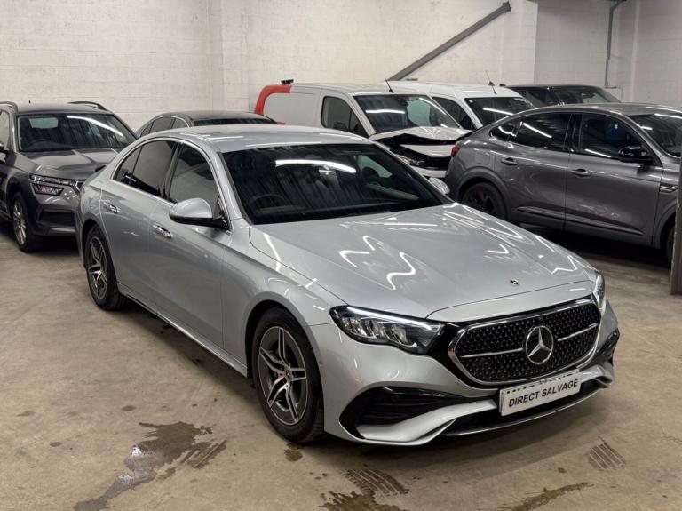 2024 Mercedes-Benz E Class 24 REG E200 AMG Line 4dr 9G-Tronic Auto 2.0 Hybrid Petrol salvage dama...
