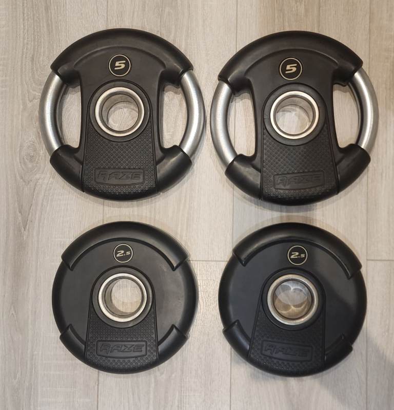 Raze olympic weight plates 2 inch