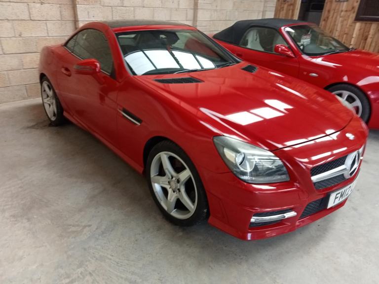MERCEDES SLK 200 CONVERTIBLE 12 PLATE 