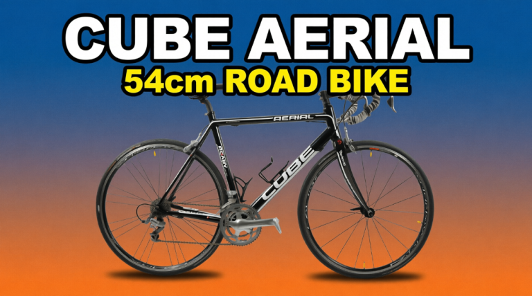 CUBE AERIAL ROAD BIKE. (54CM)(Cost £1K)