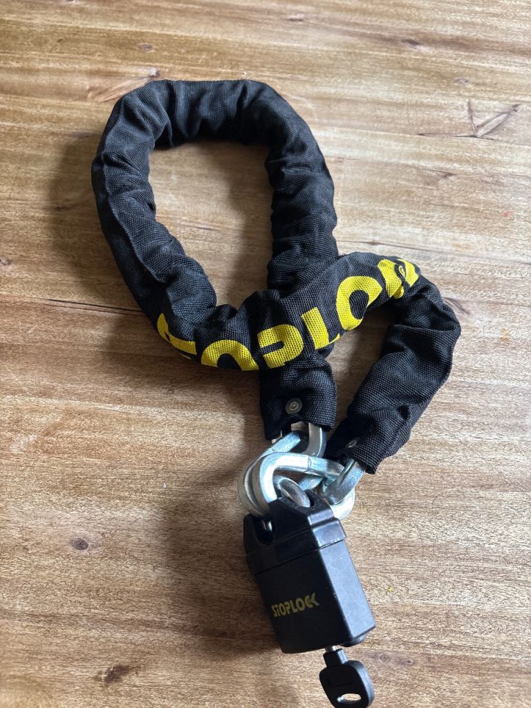 Stoplock heavy duty bike chain