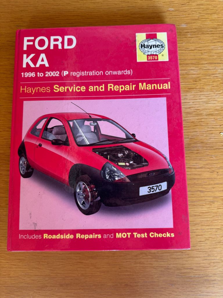 Haynes manual Ford KA 