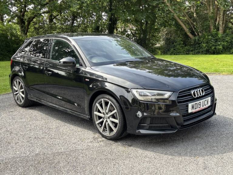 2019 19 AUDI A3 1.6 TDI 30 BLACK EDITION SPORTBACK 5DR DIESEL MANUAL EURO 6 (S/S