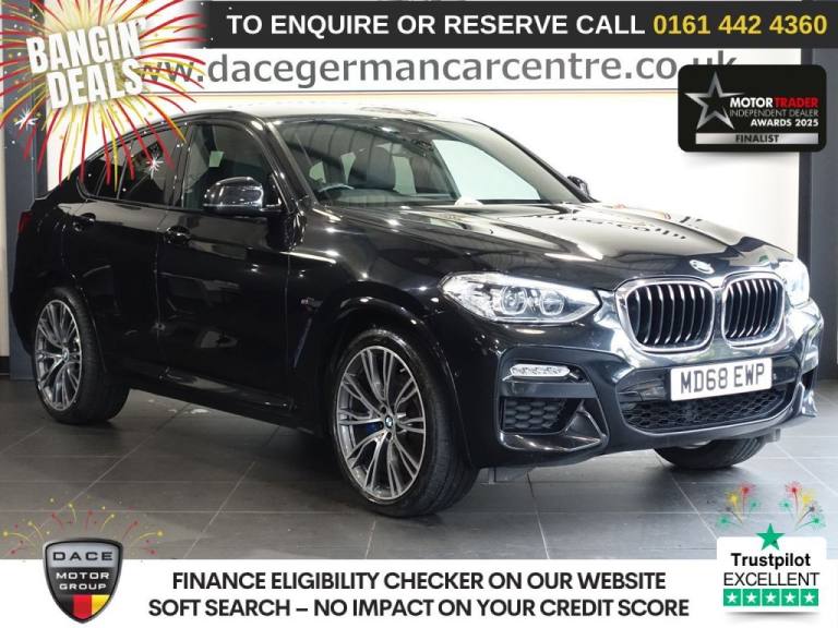 2019 BMW X4 2.0 20d M Sport SUV 5dr Diesel Auto xDrive Euro 6 (s/s) (190 ps) £5625 EXTR COUPE Die...