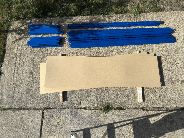 Heavy Duty Garage / Workshop Racking – Flat Pack – 5.9m Long