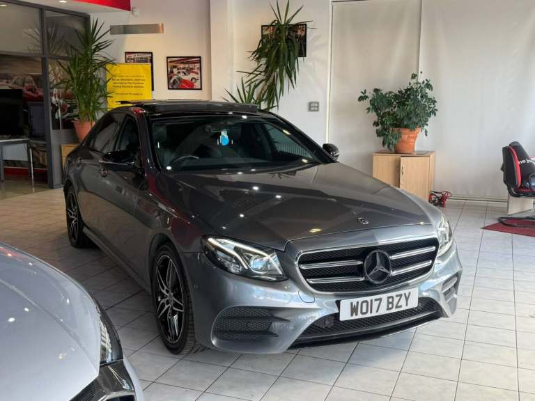 2017 Mercedes-Benz E Class E350d AMG Line Premium Plus 4dr 9G-Tronic SALOON DIESEL Automatic