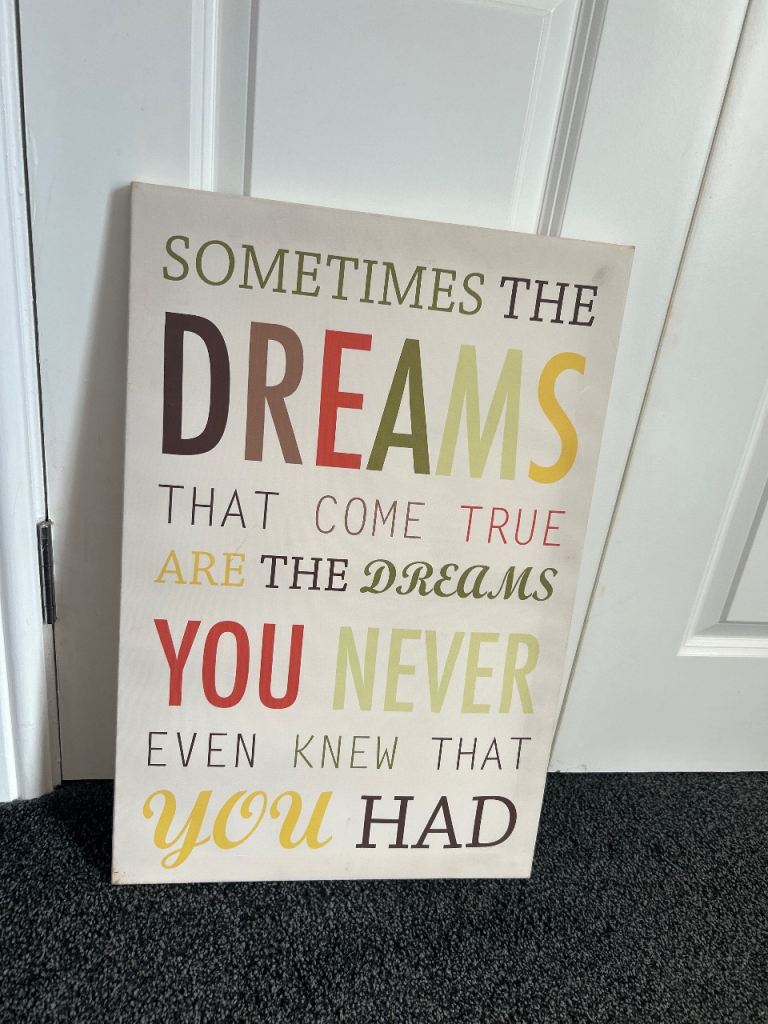 Quote picture frame 