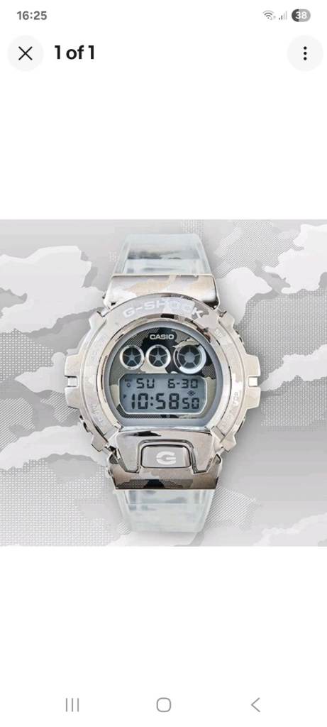 Casio G-Shock GM6900SCM-1 Skeleton Camouflage Series Limited Edition Digital 