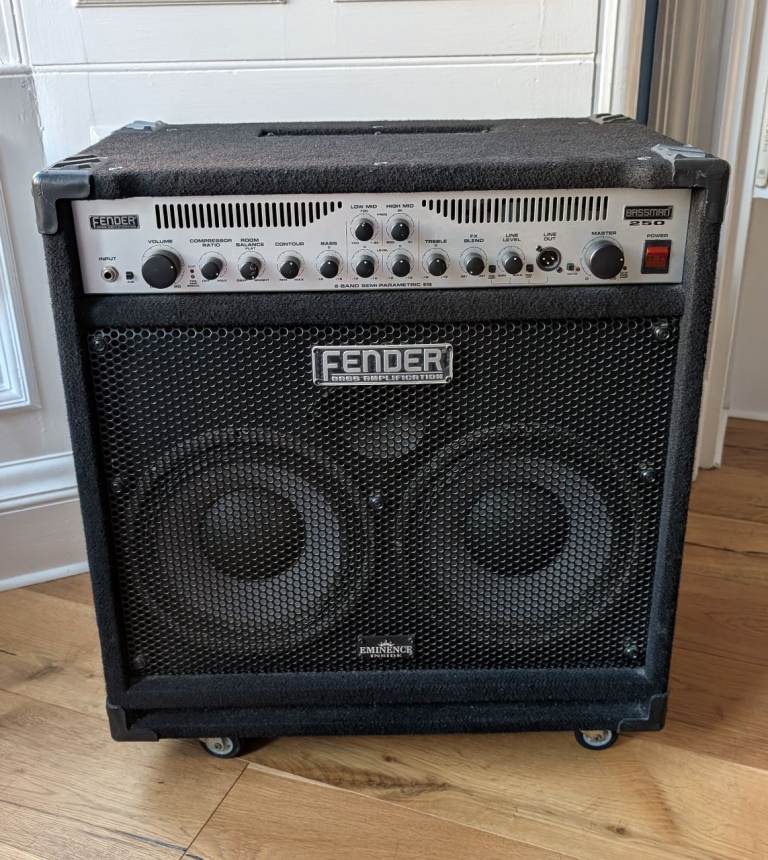 Fender Bassman 250/210 Bass Combo Amplifier (250 W, 2x10")