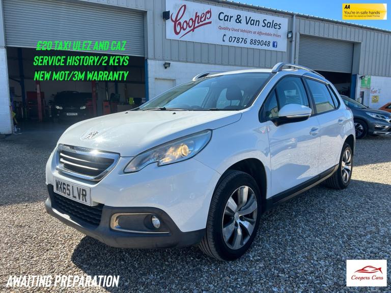 2015 Peugeot 2008 1.6 BlueHDi 75 Active 5dr HATCHBACK Diesel Manual