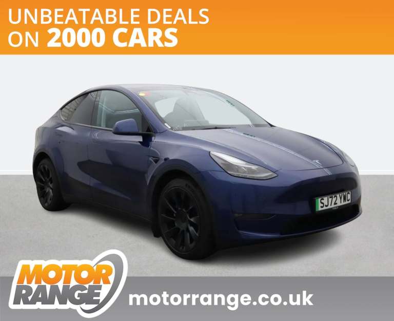 2022 Tesla Model Y Long Range AWD 5dr Auto MPV ELECTRIC Automatic