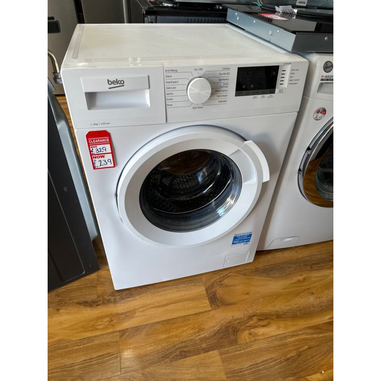 💦New😎RRP £329!! Beko 9kg Washing Machine - White 1400 Spin 