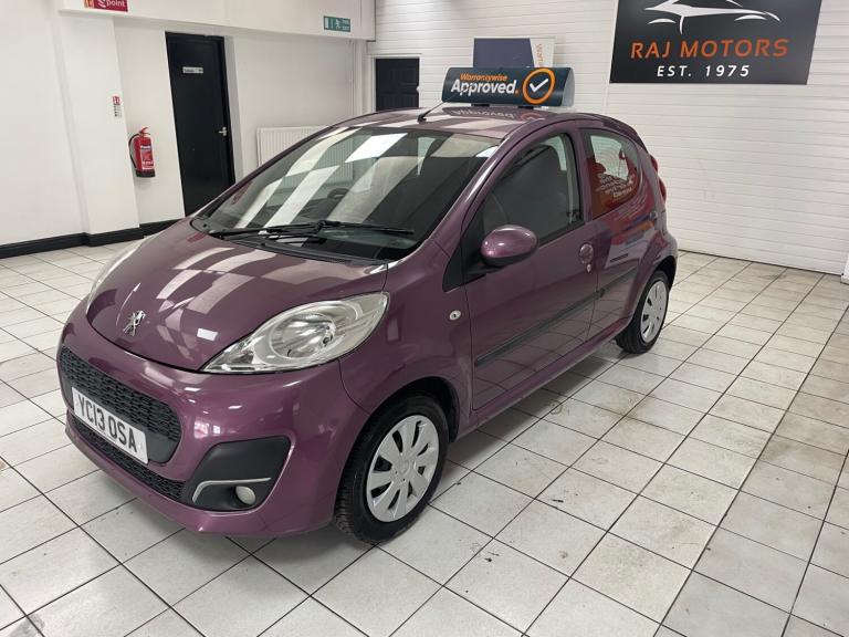 2013 Peugeot 107 1.0 Active 5dr HATCHBACK Petrol Manual