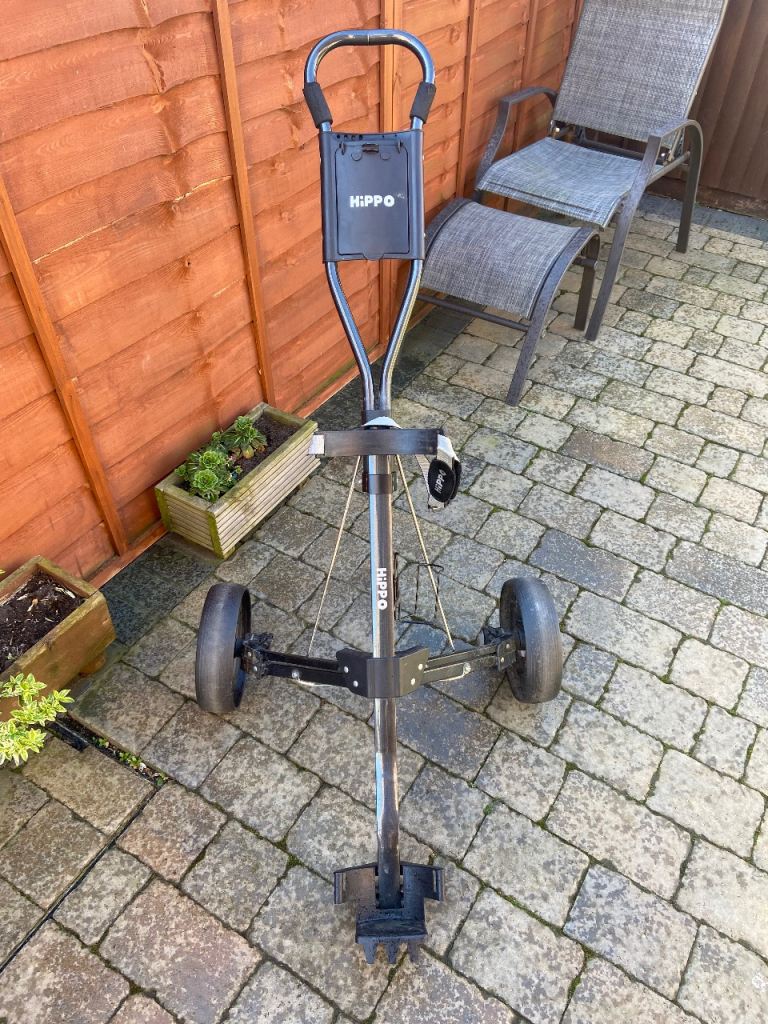 Hippo two wheel golf trolley 
