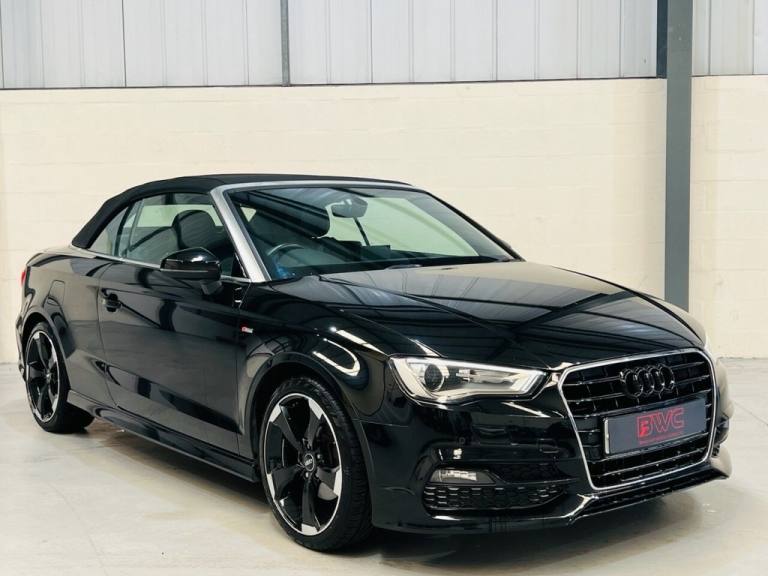 2016 AUDI A3 CABRIOLET 1.6 TDI S LINE CONVERTIBLE 2DR DIESEL MANUAL EURO 6 (S