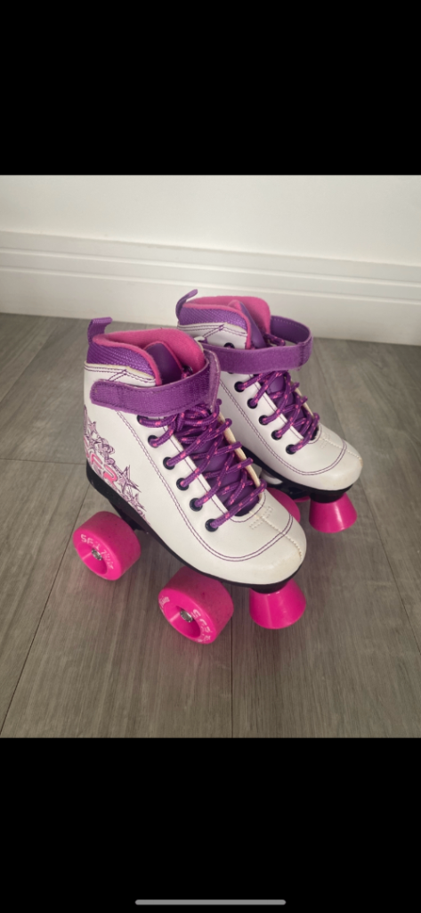 Kids Roller Skates – SFR Vision – UK 11J / EU 29 – Quick Sale