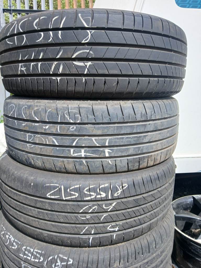 215 55 18 PART WORN TYRES USED TIRES