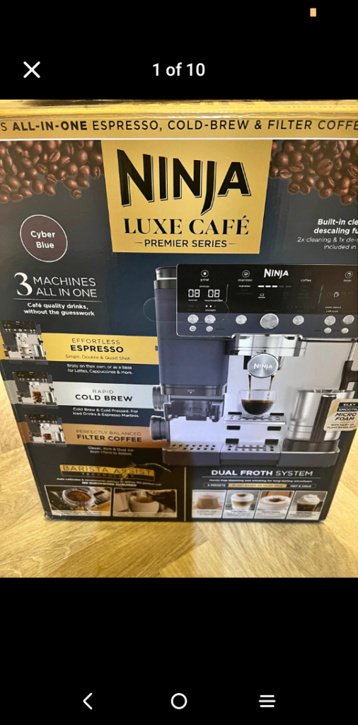 Ninja coffee machine 