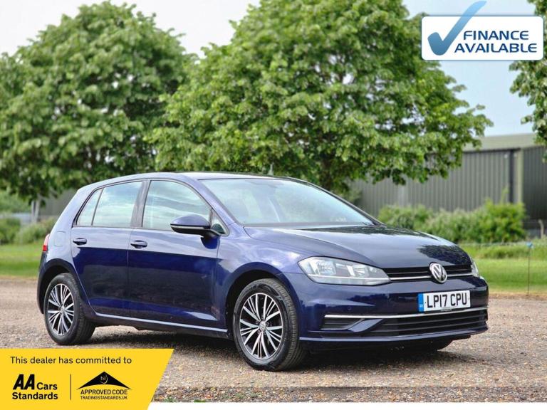 2017 Volkswagen Golf 1.4 TSI BlueMotion Tech SE DSG Euro 6 (s/s) 5dr HATCHBACK Petrol Automatic