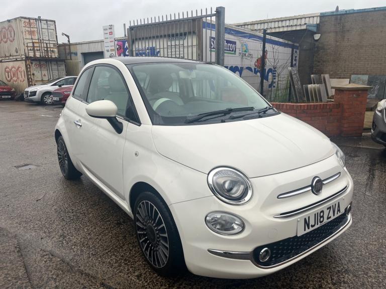 2018 Fiat 500 1.2 Lounge 3dr HATCHBACK Petrol Manual